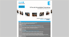 Desktop Screenshot of forouc.esade.edu